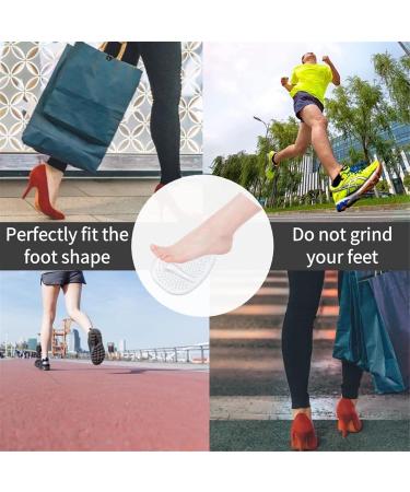 Buy iFrich Forefoot Insoles - Gel Pads for Pain Relief & Cushioning - 2 Pairs of Forefoot Inserts for Comfort & Protection - Buy Online on GoSupps.com