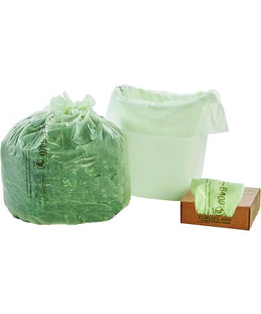Envision E2430E85 Stout Compostable Bags 24x30 13 Gal Capacity 45-Pack, 0.85 Mil, Green - Buy Online on GoSupps.com
