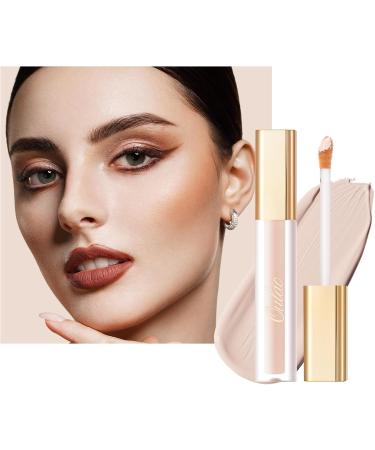 Oulac Anti-Dark Circles Concealer Makeup for Under Eye and Facial Blemishes Contains Hyaluronic Acid Moisturizing and Breathable Shade: W0 Fair 2ml - Buy Online on GoSupps.com