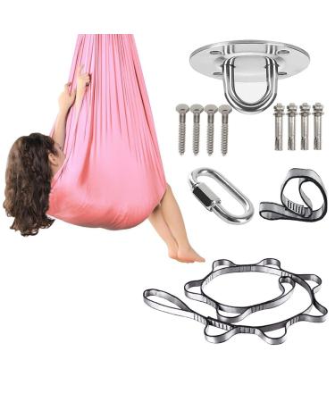 SSIMO Sensory Sock Constitutional Therapy Cover Sensory Toys Stress Removal Angel Autism ADHD ADS Tactile objects for therapeutic playing (Color: Pink Size: 100x280cm) 100x280cm Rosa