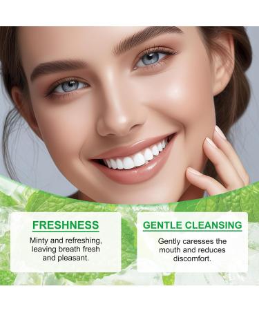 2Pcs Spearmint Oil Pulling Rinse Cold-Pressed Coconut Oil for Whitening Teeth Powerful Organic Peppermint Oil Maintain Gum Health & Freshness Breath Natural Peppermint Pulling Oil Mint Mouthwash - Buy Online on GoSupps.com