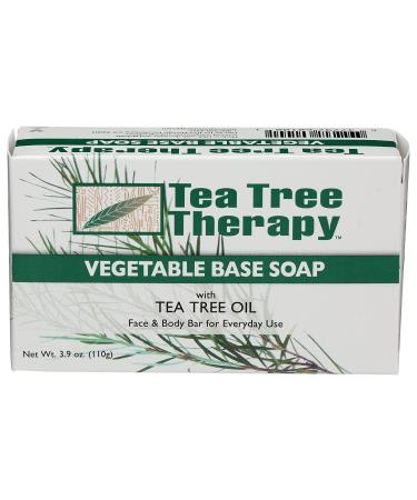 Tea Tree Therapy Tea Tree vegetable Soap - 6x3.9 Oz6
