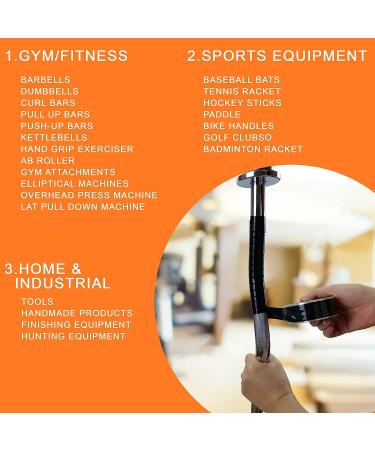 Autrends 10FT Self Fusing Silicone Grip Tape for Gym Equipment & Tools - Black - Buy Online on GoSupps.com