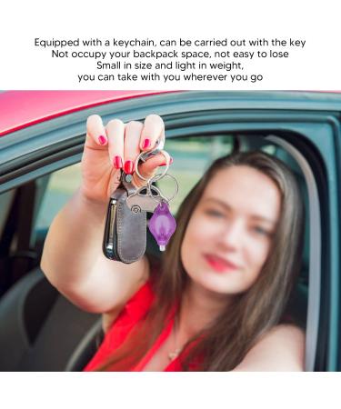 Keychain Flashlight Mini Keychain Long Battery Life 365nm 395nm Wavelength 5 Pcs for Detection - Buy Online on GoSupps.com