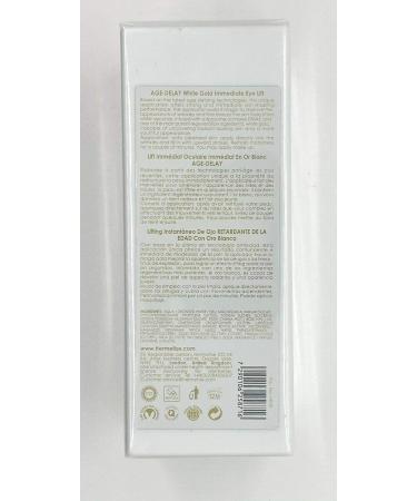 New Hermetise Professional AGE DELAY Immediate Eye Lift - White Gold | Anti-Aging Eye Treatment for Instant Lift & Brightening - Buy Online on GoSupps.com