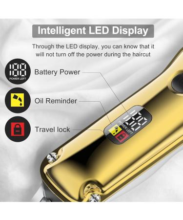 Professional Hair Clippers for Men | Cordless Electric Beard Trimmer & Grooming Kit - Rechargeable & International Shipping - Buy Online on GoSupps.com