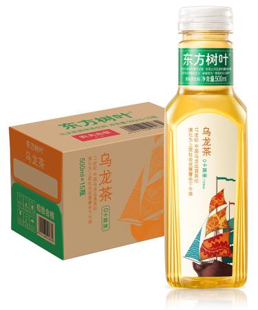 ORIENTAL LEAF Unsweetened Iced Tea Bottled Oolong Tea 500 ml Bottles 15 Pack Bottled Iced Tea Drinks Sugar Free 0 Calories unsweet oolong