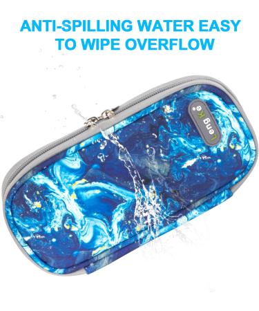 YOUSHARES Insulin Travel Case - Diabetic Medicine Cooler with Ice Packs (Quicksand Blue) - Buy Online on GoSupps.com