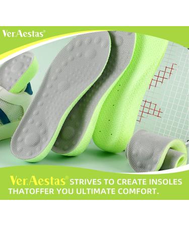 Buy Shock Absorbing Soft PU Sport Insoles for Plantar Fasciitis | ComfortMax Arch Support & Heel Pain Relief | Heavy Duty XL Insoles for Men & Women - Buy Online on GoSupps.com