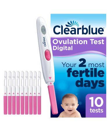 Clearblue Digital Ovulation Test-Pack of 10 Sticks