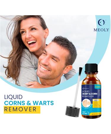 Meoly Maximum Treatment Liquid Corn & Callus Remover for Fast Foot Care - Plantar & Common Callus Treatment for Kids & Adults - Buy Online on GoSupps.com