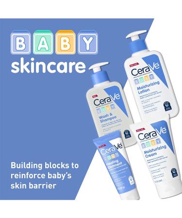 CeraVe Baby Wash & Shampoo 8 fl oz | Gentle Cleansing for Babies - Buy Online on GoSupps.com