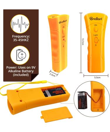 Ultrasound Anti-Bell Dog Training Device | Clicker Trainer for Aggressive Behavior - Portable & Effective - Buy Online on GoSupps.com