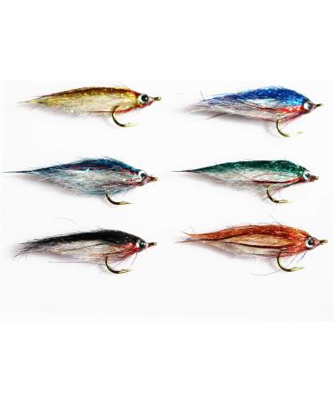 Tigofly 12-Piece UV Fly Fishing Bait Set - Size 8 Elritze for Salmon & Trout - Premium Slowly Falling Steelhead Flies - Buy Online on GoSupps.com
