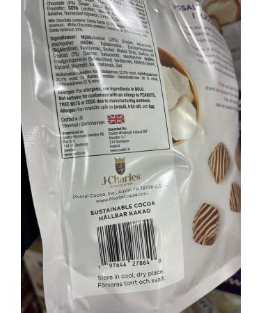 j.charles sea salt caramels mallows with white chocolate 500g - Buy Online on GoSupps.com