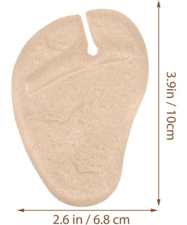 GLEAVI Red Slippers - 5 Pairs Gel Metatarsal Pads Non-Slip Forefoot Shoe Cushions Self-Adhesive Foot Inserts - Buy Online on GoSupps.com