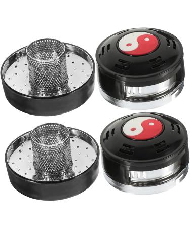 Homsfou 6 Stk Moxibustion Boxes for Adults - Wall Folding Organizer & Moxa Tank Holder - 3PCs AI-Box Bracket 7x5cm - Optimal Moxibustion Tool for Wellness - Buy Online on GoSupps.com