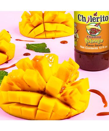 Salsa Chamoy Sabor Mango - El Chilerito | Authentic Mango Flavored Chamoy Sauce for Snacks & Desserts - International Shipping Available - Buy Online on GoSupps.com