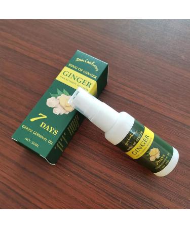  LINGJIONG Ginger Hair Growth Oil - Ginger Oil Repair Against Hair Loss | 1floz Hair Growth Serums Care Oils for Dry and Damaged Hair for Women and Men All Hair Types - Buy Online on GoSupps.com