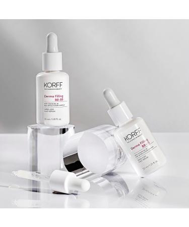 Korff Derma Filling B8-B5 Face Serum redensifies skin and reduces wrinkles for mature skin anti-aging formula with vitamins B8 and B5 30ml bottle - Buy Online on GoSupps.com