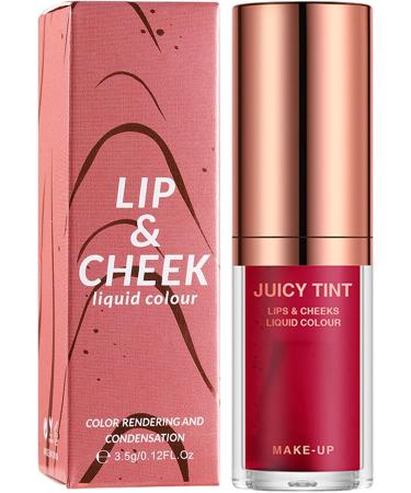 Longthought lipgloss longlasting lip gloss not adhesive fluid lip gloss heavily pigmented longcontinuing color with balm Cenmoo - Buy Online on GoSupps.com