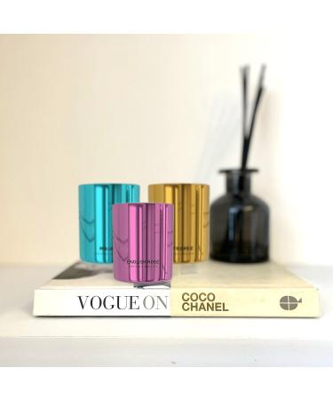 Soho Malibu English Rose Luxury Candle Gift Set - 3 x 80gm Natural Wax Candles - Long Burn Time - Luxurious Fragrance - Gifts for Women & Men - Buy Online on GoSupps.com