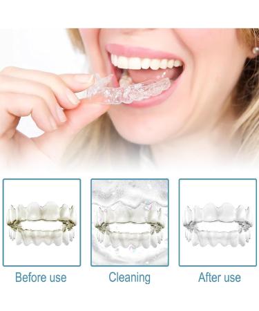 Retainer Cleaner Aligner Cleaner Clear Retainer Cleaner Teeth Aligner Foam Retainer Whitening Foam Retainer Cleaning Spray for Oral Appliances Dentures Retainers and Aligners Fights Bad Breath 60ml - Buy Online on GoSupps.com