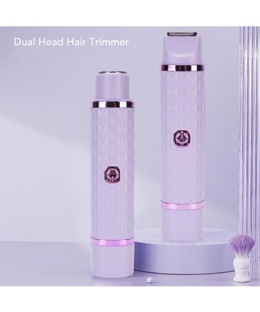 LUCKDANO Double Head Hair Clipper Electric Removal Device with Double Design for Women and Men Portable Safe Trimmer Body Private Areas - Buy Online on GoSupps.com