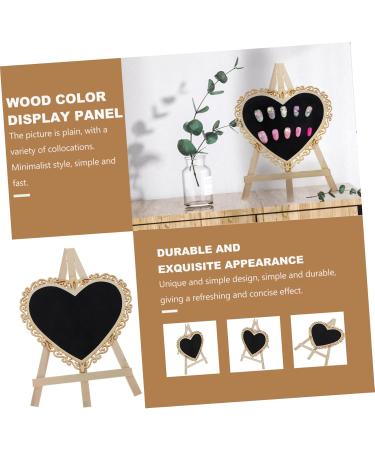 Ipetboom 1pc Nail Display Board Nail Supplies Nail Design Board Nail Accessories Sign Holder Stand Manicure Showing Tool Nail Tech Accessories Template Manicure Tools Wooden 26x18cm Assorted Color - Buy Online on GoSupps.com