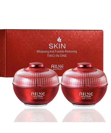 AILKE BOOST LUSTER Skin Whitening and freckle removal day and night pearl face cream with collagen hyaluronic acid impurities treatment rejuvenating skin