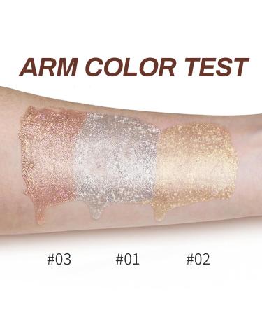 Shimmer Body Oil | Luxurious Liquid Highlighter & Illuminator | Moisturizing Glow Drops for Face & Hair (Pack of 4) - 30 Fl Oz - Buy Online on GoSupps.com