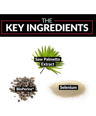 Force Factor Saw Palmetto for Men - Prostate Health, Urinary Function & Hair Growth - 60 Capsules - Buy Online on GoSupps.com