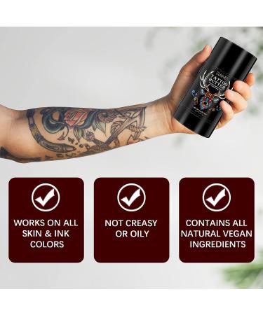 Tattoo Butter Balm 2.6 oz - Natural Organic Tattoo Moisturizer for Healing and Color Enhancement - Buy Online on GoSupps.com