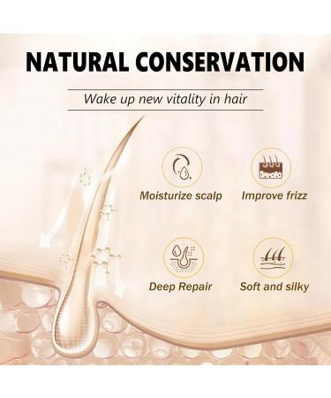 OUHOE Magical Nourishing Treatment OUHOE Magical Hair Mask 5 Seconds to Restore Soft Hair Deep Conditioner for Dry and Damaged Hair (1pc) - Buy Online on GoSupps.com