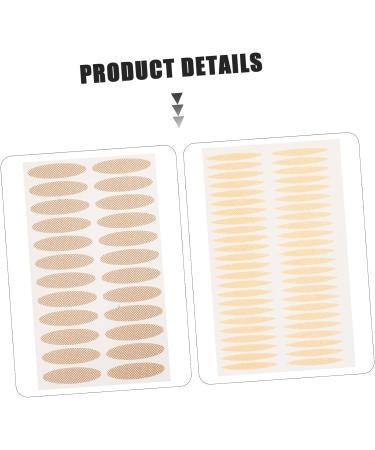 FOMIYES 240 Pcs Lace Double Eyelid Sticker Doll Cake Pan Eyelid Tap Eyelid Beauty Tape Girl Man Lifting Belt - Buy Online on GoSupps.com