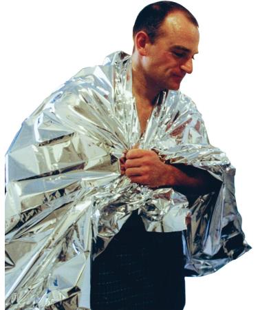 HypaGuard Foil Blanket - 210 x 130 cm: Emergency Thermal Survival Blanket - Buy Online on GoSupps.com