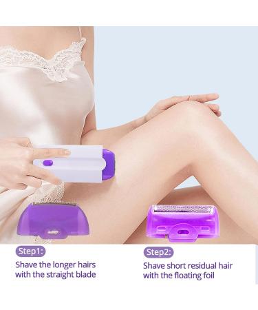 Silky Smooth Hair Eraser - Painless Hair Removal for Any Body Part | White - Buy Online on GoSupps.com