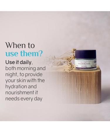 Ardaraz Moisturiser Face Cream for Women with Hyaluronic Acid of 3 molecular weights and Polyglutamic Acid. Anti Wrinkle Face Cream that provides volume and elasticity. 50ml - Buy Online on GoSupps.com
