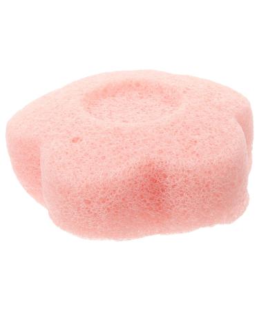 FRCOLOR The Flowers Cleansing Sponge Shell Plant face Cleansing Sponge Sponge exfoliating Sponge for face Sector Round Dry Puff Flower Shape Drop Shape