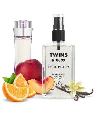 TWINS Impression of Touch of Pink | Perfume for Women Eau de Parfum | No.8809 | 3.4 Fl Oz / 100 ml Lacoste Touch of Pink Impression