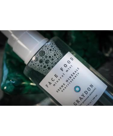 GRAYDON Face Food Mineral Mist - Natural Facial Toner for Balanced Rejuvenated & Mattified Skin | 3.4oz - International Shipping Available - Buy Online on GoSupps.com