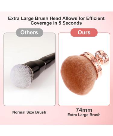 Extra Large Body Makeup Brush Body Brush for Self Tanner Wide Head Bronzer Tanning Brush Foundation Brush Self Tanner Applicator for Kabuki Face Leg Foundation Blusher Makeup Brush - Buy Online on GoSupps.com