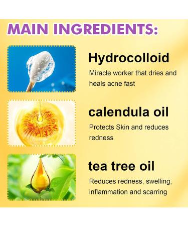 Dots for Spots Acne Patches Spot Treatment Stickers for Face and Body Hydrocolloid Dressing Cover - Effectively Calms & Relieves Acne Facial Care Circle Patches(8mm/10mm/12mm/14mm/25mm) Yellow - Buy Online on GoSupps.com