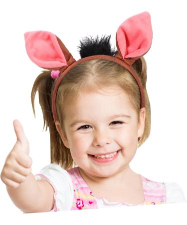 MERRYHAPY Warthog Headband Animal Ear Headband for Cosplay Ear Headband for Pig Ear Headband for Dress up Warthog Ear Headband Pig Ear Headband for Cosplay Party - Buy Online on GoSupps.com