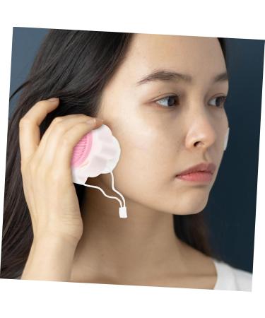 Healeved Soft Bristle Facial Cleansing Brush Bath Brush Face Brush Cleanse Exfoliator Silicone Brush Shower Brush for Body Face Exfoliation Brush Exfoliating Brush Silicone Bath Scrubber - Buy Online on GoSupps.com