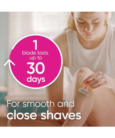 Gillette Venus Embrace Women's Razor Blade Refills 6 Count + Venus Snap Cosmo Pink with Extra Smooth Womens On-the-Go Razor - Buy Online on GoSupps.com