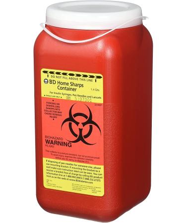 BD Sharps Disposal by Mail: Convenient Worry-Free Container with Prepaid Postage - Buy Online on GoSupps.com