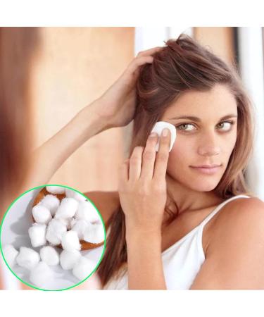 Organic 400 Count Pure Cotton Balls - Super Soft Absorbent & Multipurpose for Makeup Lotion Nail Polish | Premium Quality | International Shipping - Buy Online on GoSupps.com