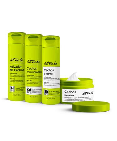 Let Me Be Curl Set (4 products) 3 x 240 ml and 250 g