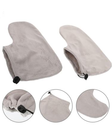 Housoutil 7 Pairs Wax Warm Foot Cover Paraffin Wax Bath Liner Paraffin Wax Gloves and Booties Hot Wax Foot Wax Bath Booties Paraffin Wax Foot Liners Paraffin Bath Sock Spa Cotton 28X20X0.9CMx7pcs Greyx7pcs - Buy Online on GoSupps.com